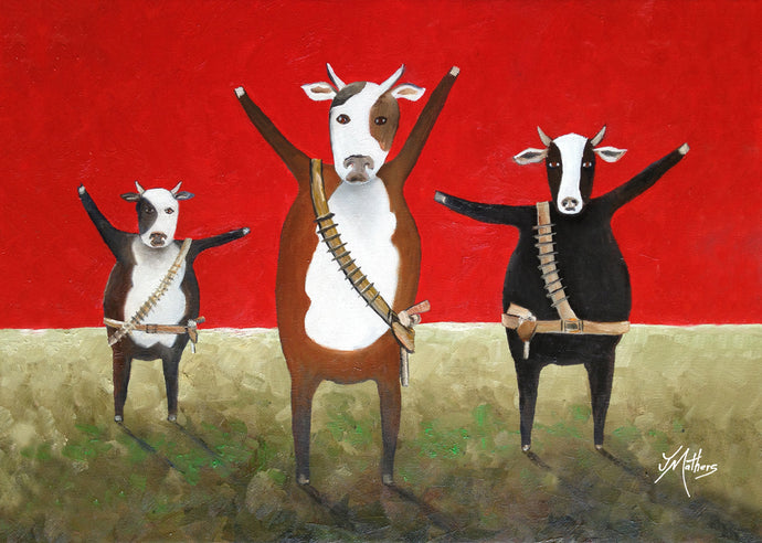 bovine gang | A4 print