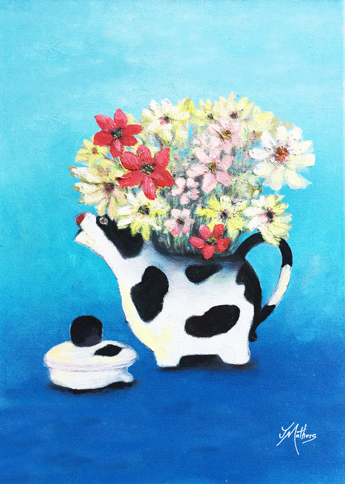 flower cow | A4 print