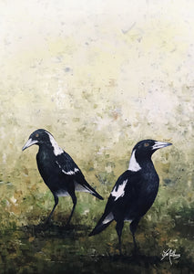 we are magpies | A3 print