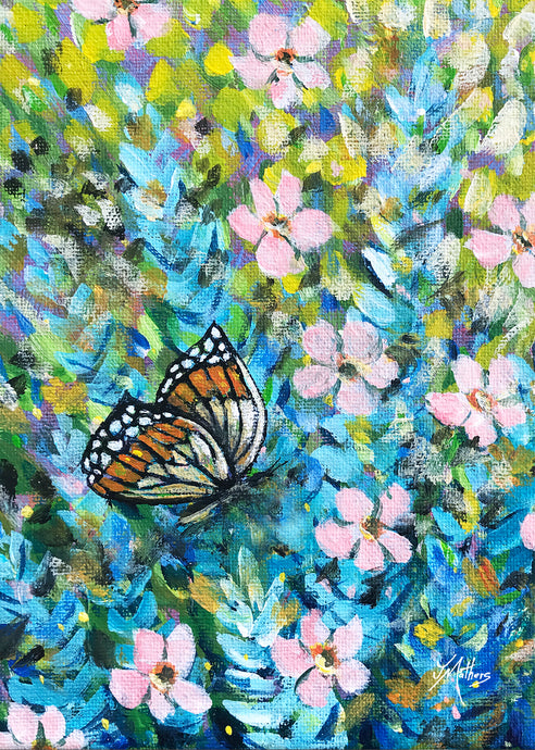 a butterfly moment | A4 print