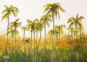 jungle palms 2 | A3 print