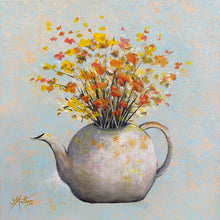 tea flowers  |  original painting<br><i>25x25cm on gallery wrapped canvas</i>
