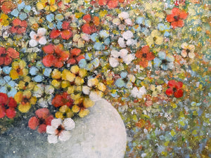 flowerful |  original painting<br><i>60x50cm on gallery wrapped canvas</i>
