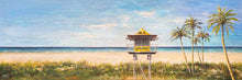 hut 41 main beach gold coast |  original painting<br><i>121x40cm on gallery wrapped canvas</i> - framed painting