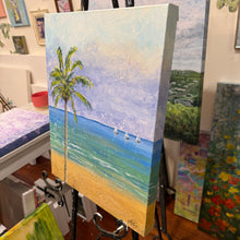 seaside vibes  |  original painting<br><i>50x40cm on gallery wrapped canvas</i>