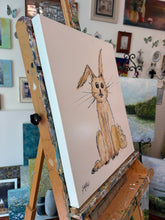 i am rabbit  |  original painting<br><i>50x60cm on gallery wrapped canvas</i>