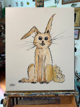i am rabbit  |  original painting<br><i>50x60cm on gallery wrapped canvas</i>