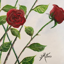 12 roses  |  51x51cm  |  original acrylic painting SOLD