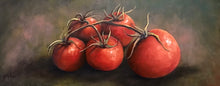 tomato quintet  |  76x30cm  |  original painting SOLD