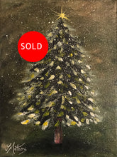 christmas pine  |  18x24cm  |  original oil painting SOLD