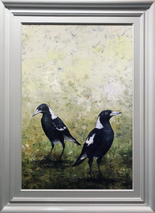 we are magpies  |  60x90cm  |  original oil painting SOLD