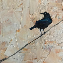 two crows of norwich  |  30x40cm  |  original oil painting SOLD