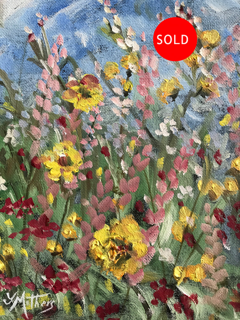market flowers two  |  18x24cm  |  original painting SOLD