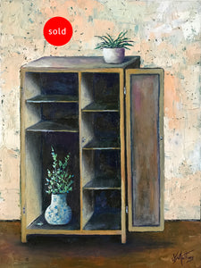 the forgotten cupboard  |  30x40cm  |  original painting SOLD