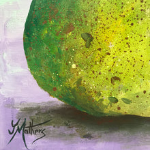 nicely peared  |  46x46cm  |  original painting SOLD