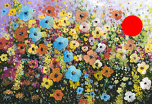 riot of flowers  |  76x51cm  |  original painting SOLD
