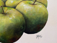 thirteen apples  |  original painting<br><i>framed | 75x50cm + frame</i> SOLD