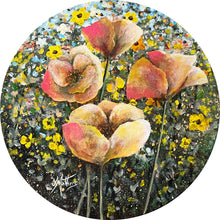 spring garden  |  original painting<br><i>30x30cm on gallery wrapped canvas</i> SOLD