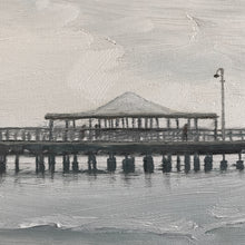 old shorncliffe pier  |  76x76cm  |  original oil painting SOLD