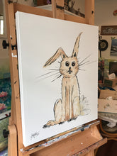 i am rabbit  |  51x61cm  |  original oil painting SOLD