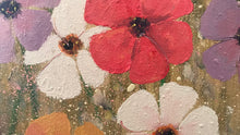 pastel garden  | 76x30cm  |  original acrylic painting SOLD