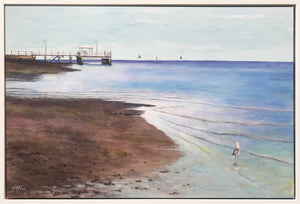 baxters jetty  |  original painting<br><i>framed | 90x60cm + frame</i> SOLD