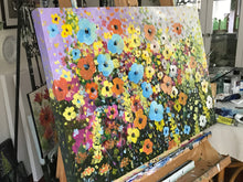 riot of flowers  |  76x51cm  |  original painting SOLD