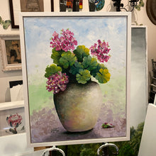 geraniums |  40x50cm  | original painting SOLD