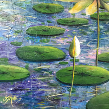 the first flower  |  76x50cm  |  original painting SOLD